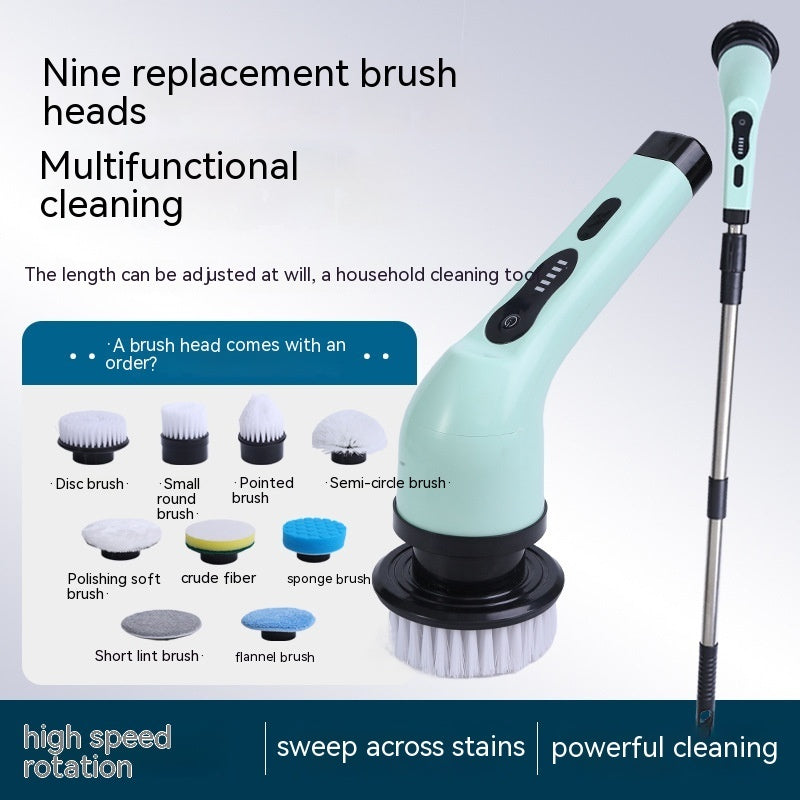 2-in-1 Handheld Deep Cleaning Brush – Dual-Purpose Scrub & Scraper for Kitchen, Bathroom & Household Surfaces