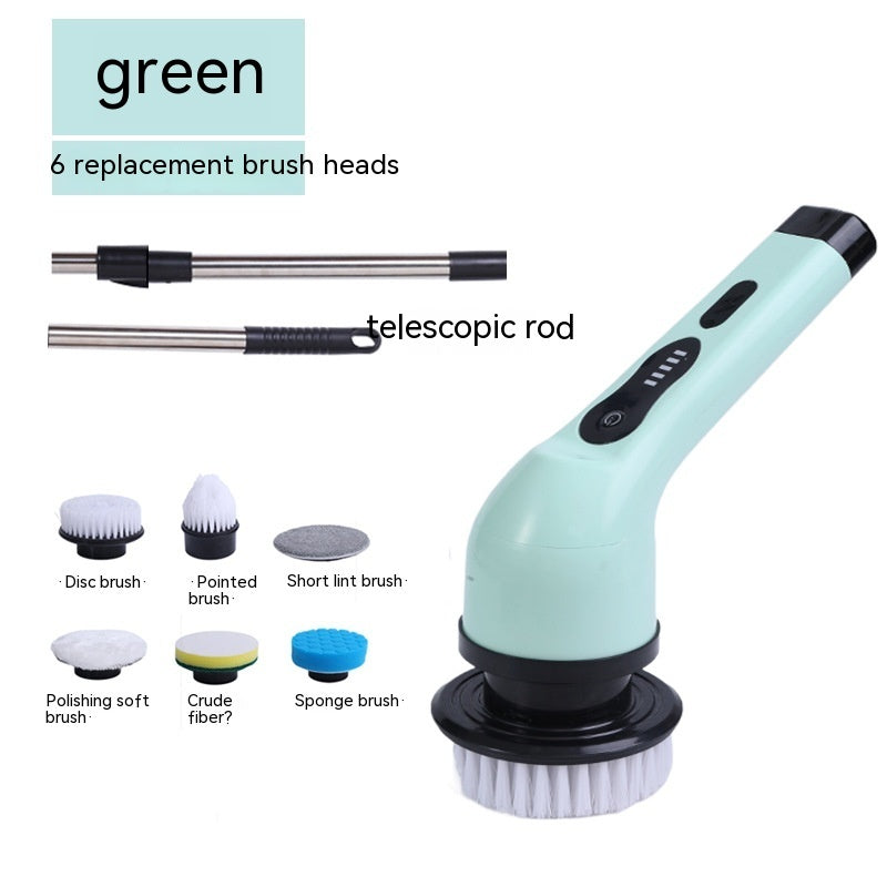 2-in-1 Handheld Deep Cleaning Brush – Dual-Purpose Scrub & Scraper for Kitchen, Bathroom & Household Surfaces