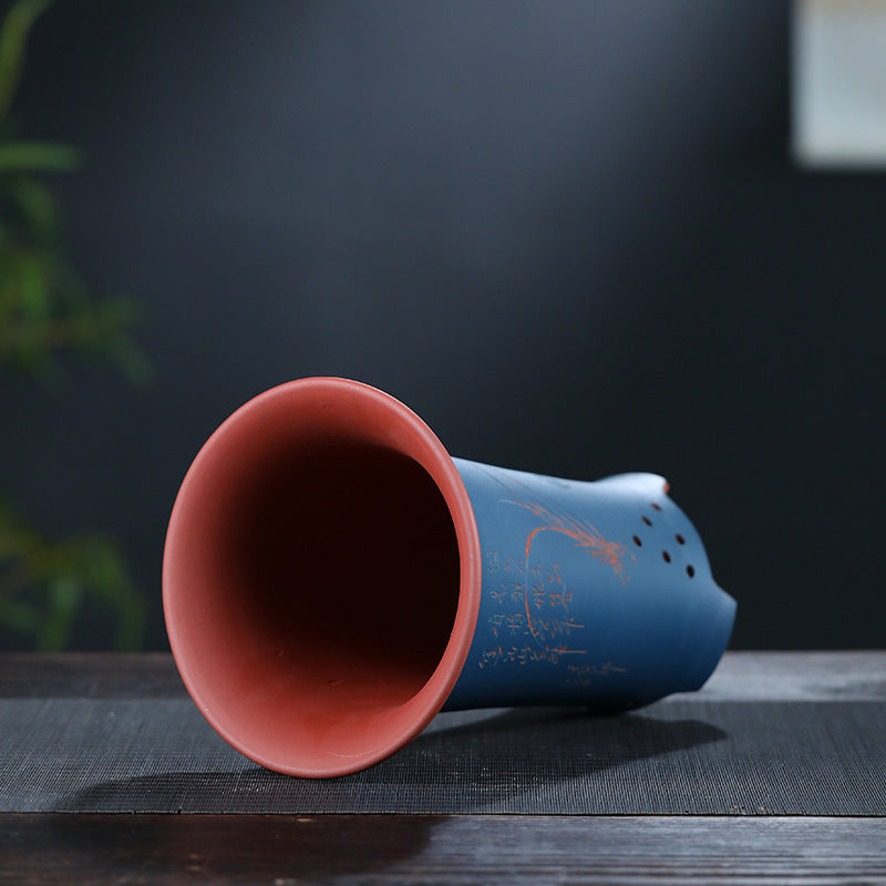 Hand-lettered Green Planter Table Pot